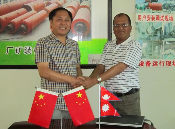 尼泊爾，日產1500t水泥生產線